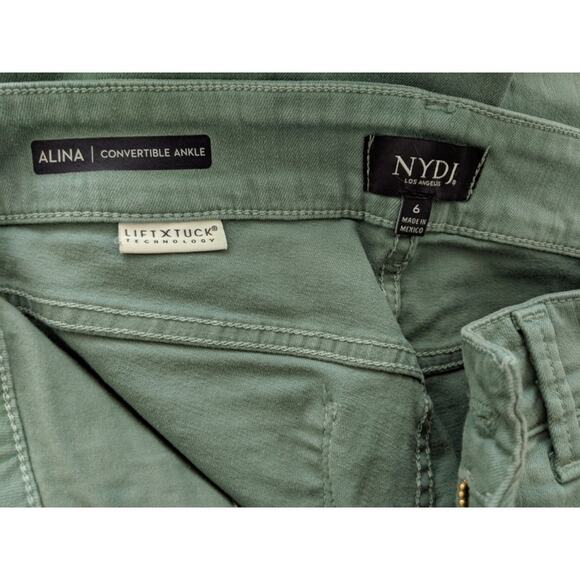 NYDJ Alina Convertible Ankle Jeans - Size 6 - EUC - Picture 5 of 8